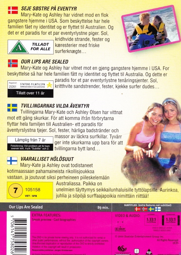 Our lips are sealed (DVD)